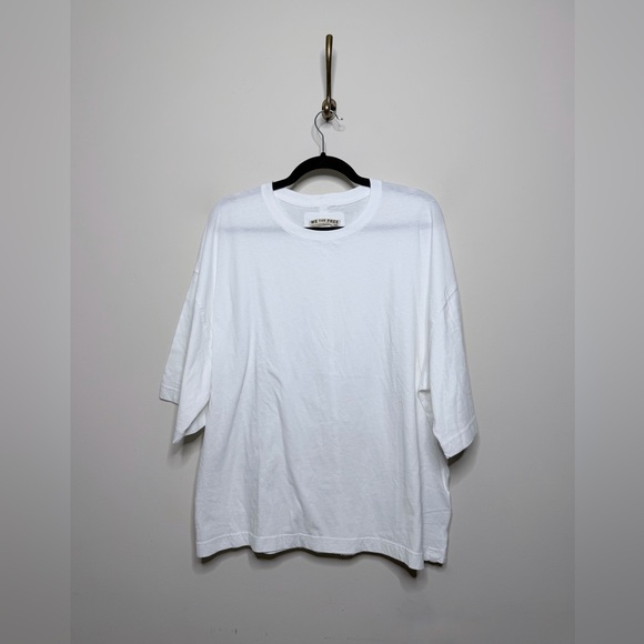 Free People We The Free Perfect Oversized Tee in White - Picture 5 of 7